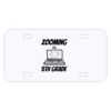 Personalized 3 X 6 Heavy Duty Plastic License Plate Thumbnail