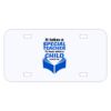 Personalized 3 X 6 Heavy Duty Plastic License Plate Thumbnail