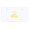 Personalized 3 X 6 Heavy Duty Plastic License Plate Thumbnail