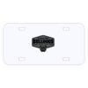 Personalized 3 X 6 Heavy Duty Plastic License Plate Thumbnail