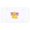 Personalized 3 X 6 Heavy Duty Plastic License Plate Thumbnail