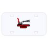 Personalized 3 X 6 Heavy Duty Plastic License Plate Thumbnail