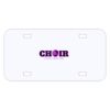 Personalized 3 X 6 Heavy Duty Plastic License Plate Thumbnail