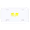 Personalized 3 X 6 Heavy Duty Plastic License Plate Thumbnail