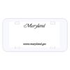 Personalized 3 X 6 Heavy Duty Plastic License Plate Thumbnail