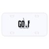 Personalized 3 X 6 Heavy Duty Plastic License Plate Thumbnail