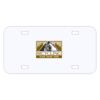 Personalized 3 X 6 Heavy Duty Plastic License Plate Thumbnail