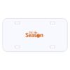 Personalized 3 X 6 Heavy Duty Plastic License Plate Thumbnail