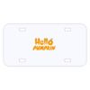 Personalized 3 X 6 Heavy Duty Plastic License Plate Thumbnail