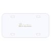 Personalized 3 X 6 Heavy Duty Plastic License Plate Thumbnail
