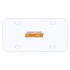 Personalized 3 X 6 Heavy Duty Plastic License Plate Thumbnail