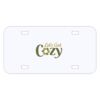 Personalized 3 X 6 Heavy Duty Plastic License Plate Thumbnail