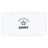 Personalized 3 X 6 Heavy Duty Plastic License Plate Thumbnail