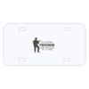Personalized 3 X 6 Heavy Duty Plastic License Plate Thumbnail