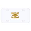 Personalized 3 X 6 Heavy Duty Plastic License Plate Thumbnail