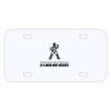 Personalized 3 X 6 Heavy Duty Plastic License Plate Thumbnail