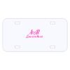 Personalized 3 X 6 Heavy Duty Plastic License Plate Thumbnail