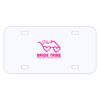 Personalized 3 X 6 Heavy Duty Plastic License Plate Thumbnail