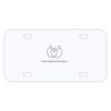 Personalized 3 X 6 Heavy Duty Plastic License Plate Thumbnail