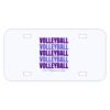 Personalized 3 X 6 Heavy Duty Plastic License Plate Thumbnail