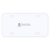 Personalized 3 X 6 Heavy Duty Plastic License Plate Thumbnail