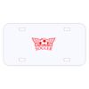 Personalized 3 X 6 Heavy Duty Plastic License Plate Thumbnail