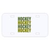 Personalized 3 X 6 Heavy Duty Plastic License Plate Thumbnail