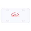 Personalized 3 X 6 Heavy Duty Plastic License Plate Thumbnail