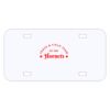 Personalized 3 X 6 Heavy Duty Plastic License Plate Thumbnail