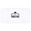 Personalized 3 X 6 Heavy Duty Plastic License Plate Thumbnail
