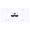 Personalized 3 X 6 Heavy Duty Plastic License Plate Thumbnail