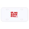 Personalized 3 X 6 Heavy Duty Plastic License Plate Thumbnail