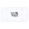 Personalized 3 X 6 Heavy Duty Plastic License Plate Thumbnail