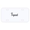 Personalized 3 X 6 Heavy Duty Plastic License Plate Thumbnail