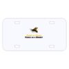 Personalized 3 X 6 Heavy Duty Plastic License Plate Thumbnail