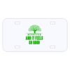 Personalized 3 X 6 Heavy Duty Plastic License Plate Thumbnail