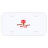 Personalized 3 X 6 Heavy Duty Plastic License Plate Thumbnail
