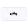 Personalized 3 X 6 Heavy Duty Plastic License Plate Thumbnail
