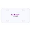 Personalized 3 X 6 Heavy Duty Plastic License Plate Thumbnail