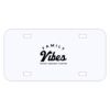 Personalized 3 X 6 Heavy Duty Plastic License Plate Thumbnail
