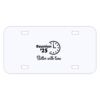 Personalized 3 X 6 Heavy Duty Plastic License Plate Thumbnail