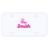 Personalized 3 X 6 Heavy Duty Plastic License Plate Thumbnail
