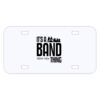 Personalized 3 X 6 Heavy Duty Plastic License Plate Thumbnail