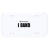 Personalized 3 X 6 Heavy Duty Plastic License Plate Thumbnail