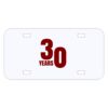 Personalized 3 X 6 Heavy Duty Plastic License Plate Thumbnail