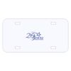 Personalized 3 X 6 Heavy Duty Plastic License Plate Thumbnail