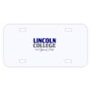 Personalized 3 X 6 Heavy Duty Plastic License Plate Thumbnail