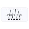 Personalized 3 X 6 Heavy Duty Plastic License Plate Thumbnail