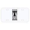 Personalized 3 X 6 Heavy Duty Plastic License Plate Thumbnail