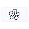 Personalized 3 X 6 Heavy Duty Plastic License Plate Thumbnail
